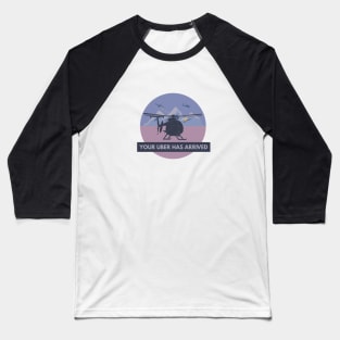 MH-6 Little Bird Helicopter Baseball T-Shirt